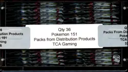AUTHENTIC Pokemon 151 Box Lot – 36x Sealed Booster Packs + Acrylic Case - Image 2