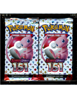 AUTHENTIC Pokemon 151 Box Lot – 36x Sealed Booster Packs + Acrylic Case - Image 5