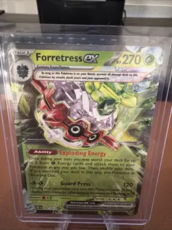 Pokemon TCG Forretress ex Scarlet & Violet - Paldea Evolved 005/193 Holo Double - Image 1