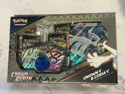 Pokemon TCG: Crown Zenith Lugia V Box (Factory Sealed; 1 per order) - Image 1