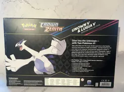 Pokemon TCG: Crown Zenith Lugia V Box (Factory Sealed; 1 per order) - Image 3