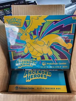 Mega Evolution Ascended Heroes Pokemon Center Elite Trainer Box ETB SEALED - Image 1