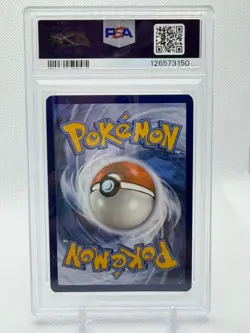 2021 POKEMON SWSH BLACK STAR PROMO #182 FULL ART/VAPOREON VMAX PSA 9 - Image 2
