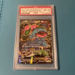 2016 Pokemon XY Red Blue Collection Venusaur EX BSP Promo #XY123 PSA 8 [VAULTED] - Image 1