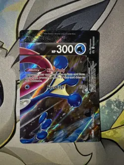 Pokemon TCG Greninja V-Union SWSH155/156/157/158 Black Star Promo, Full Set of 4 - Image 3