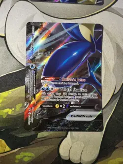 Pokemon TCG Greninja V-Union SWSH155/156/157/158 Black Star Promo, Full Set of 4 - Image 5