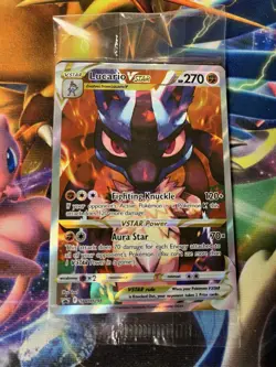 Pokemon Sealed Lucario VSTAR Crown Zenith ETB Promo - Image 2