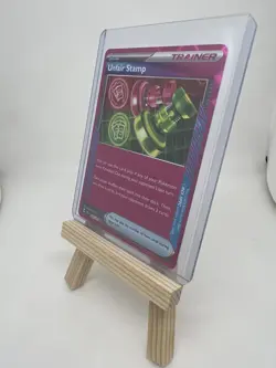 Pokemon TCG Unfair Stamp Scarlet & Violet-Twilight Masquerade 165/167 Holo NM/M - Image 3