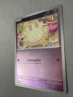 Pokemon TCG * Phantasmal Flames * 43/94 Milcery REVERSE HOLO Common * FRESH PK - Image 2
