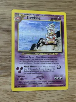 2000 Pokemon Neo Genesis Slowking Holo Rare 14/111 See Photos - Image 1