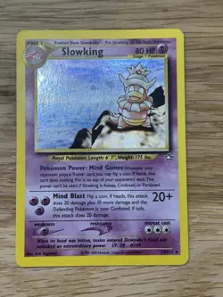 2000 Pokemon Neo Genesis Slowking Holo Rare 14/111 See Photos - Image 2