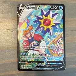 Pokemon TCG Starmie V Full Art Ultra Rare TG13/TG30 Astral Radiance Holo 190 HP - Image 1