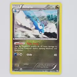 Pokemon TCG Altaria Dragons Exalted 84/124 Holo Holo Rare LP - Image 1