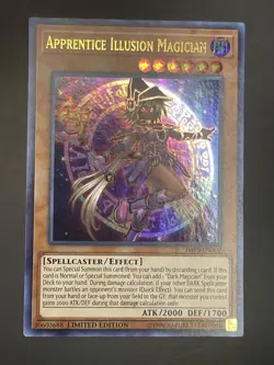YUGIOH APPRENTICE ILLUSION MAGICIAN ULTRA RARE NEAR MINT JMPS-EN007 - Image 1