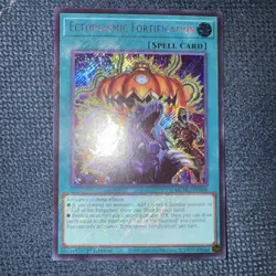 Yugioh! 1x Ectoplasmic Fortification MZMU-EN008 Secret Rare 1st Ed NM - Image 1