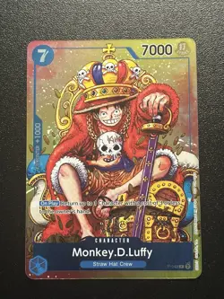 Monkey D. Luffy One Piece Foil Convention Promo P-043 - Image 1