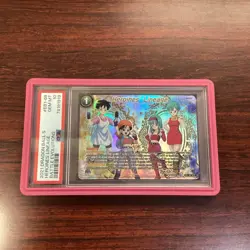 Dragon Ball Super Card Game Heroines Lineage EB1-68 SCR Battle Evolution PSA 10 - Image 1