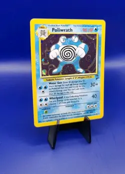 Poliwrath 15/130 Base Set 2 Holo Rare Pokemon Card Nintendo Pokemon TCG WOTC NM - Image 2