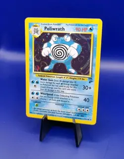Poliwrath 15/130 Base Set 2 Holo Rare Pokemon Card Nintendo Pokemon TCG WOTC NM - Image 3