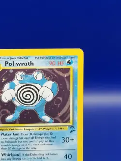 Poliwrath 15/130 Base Set 2 Holo Rare Pokemon Card Nintendo Pokemon TCG WOTC NM - Image 5