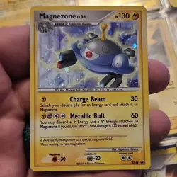Pokemon Magnezone Stage 2 Diamond and Pearl Promo Holo 130 HP Charge Beam Card - Image 1
