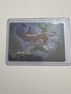Terra, Herald of Hope Art Card (Gold-Stamped Signature) - Image 1