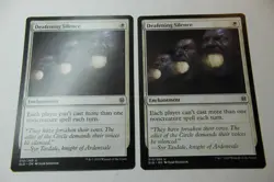 MTG Deafening Silence x2- -Throne of Eldraine-Lightly Played - Image 1