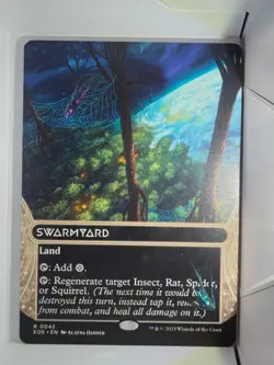 Swarmyard (Borderless) - R42 - MTG - Edge of Eternities: Steller Sights (EOS) - Image 1