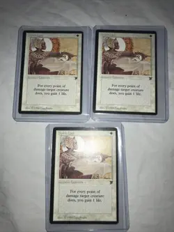 Magic The Gathering mtg Legends Spirit Link X 3 Lot! Excellent Condition! - Image 1