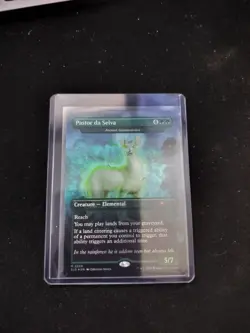 MTG Pastor Da Selva Ancient Greenwarden (Rainbow Foil) Secret Lair 2059 NM - Image 1