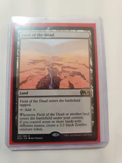 MTG Field of the Dead Core Set 2020 247 Rare NM - Image 1