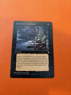 Demonic Consultation - Ice Age - Lightly Played | MTG - Image 1