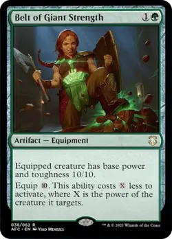 MTG Belt of Giant Strength - 38 / English / Near Mint - Image 1