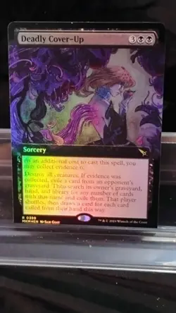 Deadly Cover-Up (Extended Art) Murders at Karlov Manor Foil - Image 1