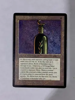 MTG Bottle of Suleiman Arabian Nights English Vintage - Image 1