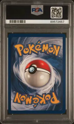 1999 Pokemon Fossil - Dragonite Holo 1st Edition PSA 8 - Image 2