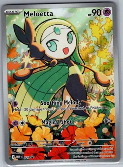 Meloetta 026 ME: Mega Evolution Promo - Pokemon Card - NM - Image 1