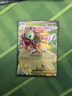 Pokemon Ascended Heroes TCG Mega Meganium EX 010/217 Mega Evolution Pack Fresh - Image 1