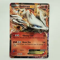 Pokemon TCG Legendary Treasures Reshiram EX 29/113 Ultra Rare Holo LP/NM - Image 1