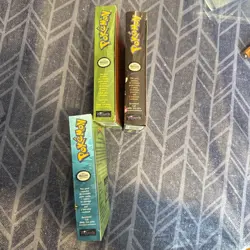 Vintage 1999/2000 Pokemon Theme Deck Box EMPTY Blackout, Brushfire, Overgrowth - Image 3