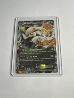 White Kyurem EX 101/113 BW Legendary Treasures Ultra Rare Holo Pokemon Card - Image 1