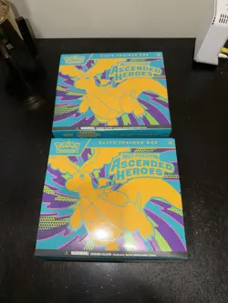 Pokemon Ascended Heroes ETB Elite Trainer Boxes Lot Of 2 Sealed New! - Image 1