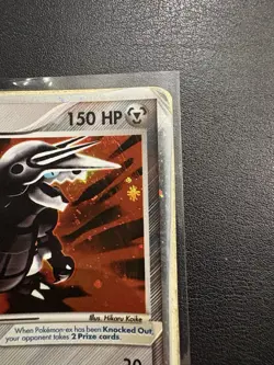 Pokemon Aggron ex 95/100 EX Sandstorm Holo - Damaged - Image 2