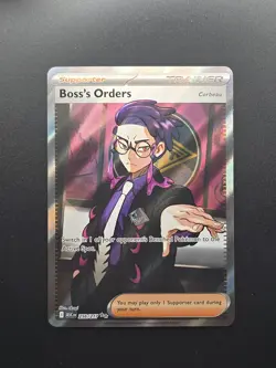 Boss’s Orders 256/217 Ultra Rare Full Art Pokemon TCG Ascended Heroes NM - Image 1