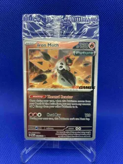 Iron Moth 28/182 EB Games Stamped Promo - Pokemon TCG STILL SEALED - Image 1