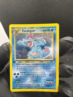 Pokemon TCG Feraligatr Neo Genesis 1st Edition Holo Rare - Image 1