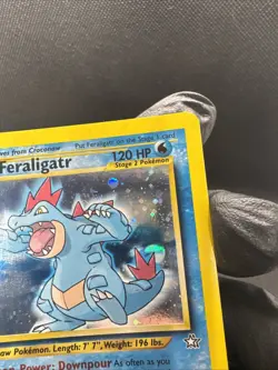 Pokemon TCG Feraligatr Neo Genesis 1st Edition Holo Rare - Image 3