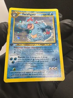 Pokemon TCG Feraligatr Neo Genesis 1st Edition Holo Rare - Image 5