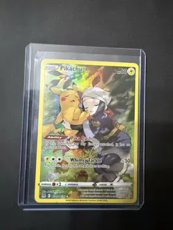 Pokemon Pikachu TG05/TG30 Lost Origin Trainer Gallery Ultra Rare Holo 60 HP - Image 1