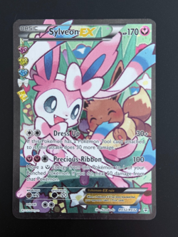Pokemon Full Art Sylveon EX Holo RC32 XT Generations Radiant - Image 1